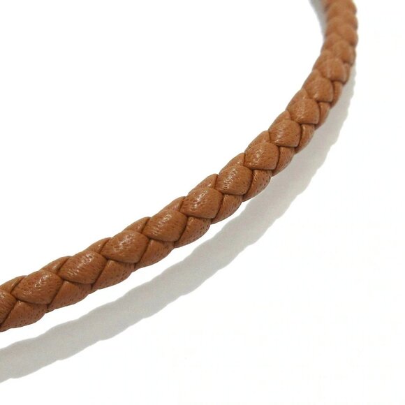 Auth HERMES Luli Doubletour - Light Brown Silver Vor Swift. Hardware LF1212 - Picture 6 of 6